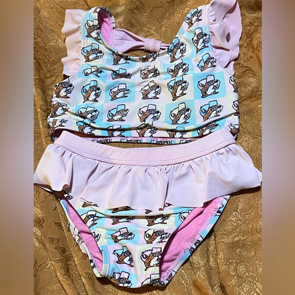 Bucees 2 piece girls suit